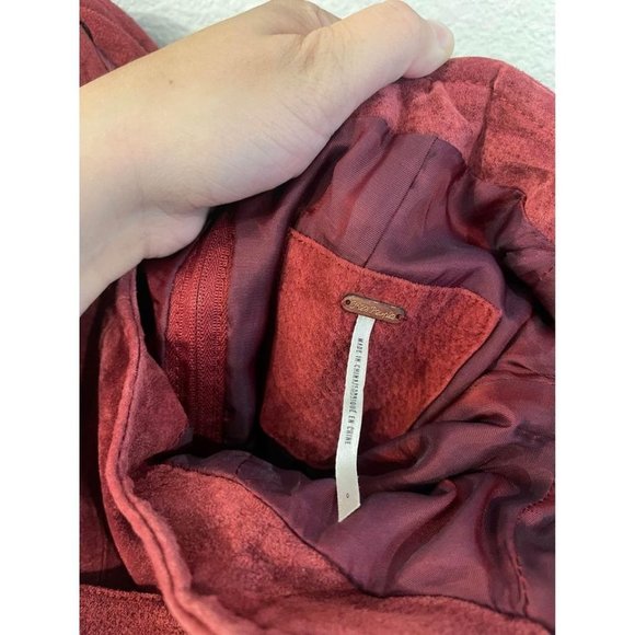 Free people Maria leather dress size 0 - Picture 4 of 4